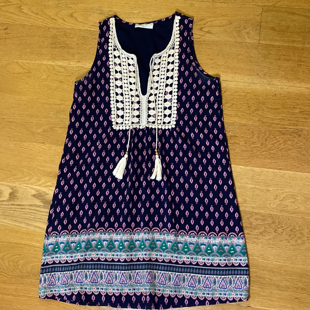 Peach Love California shift dress size small